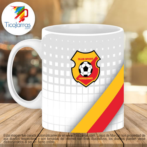 Jarras Personalizadas Taza del Herediano personalizada