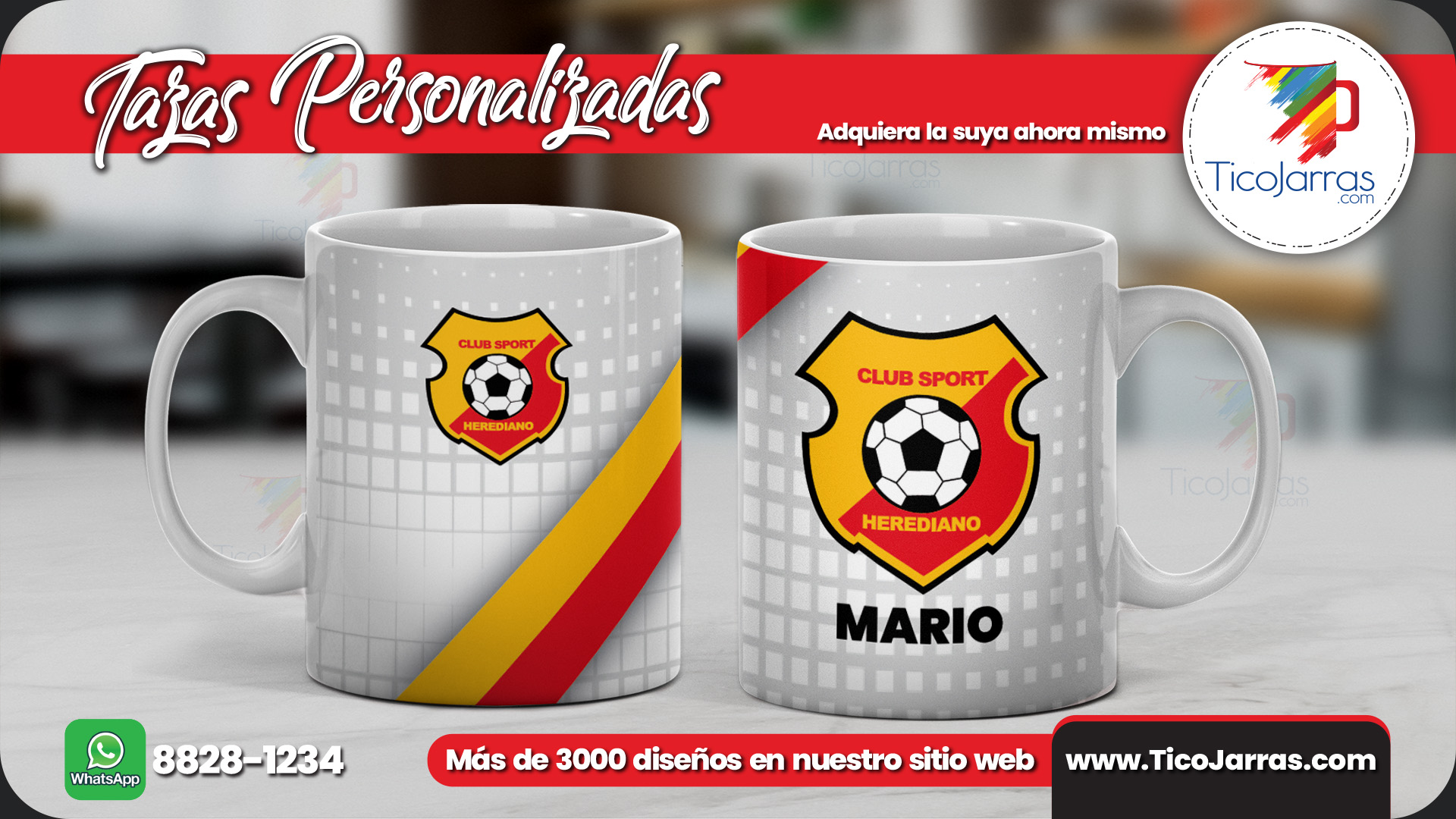 Tazas Personalizadas Taza del Herediano personalizada