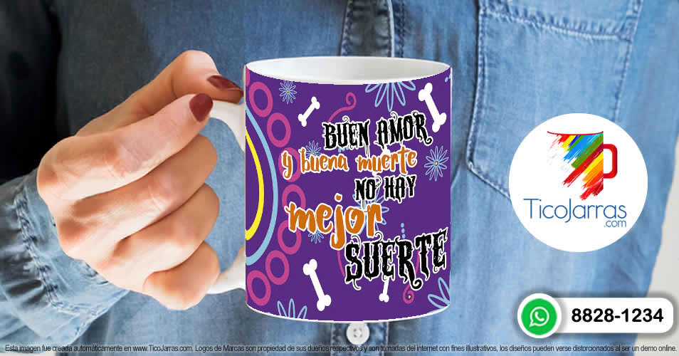 Artículos Personalizados Buen amor y buena muerto  no hay mejor suerte