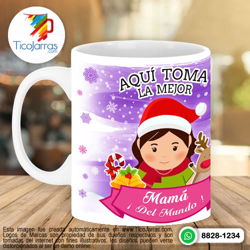 Jarras Personalizadas Aquí Toma - Mamá