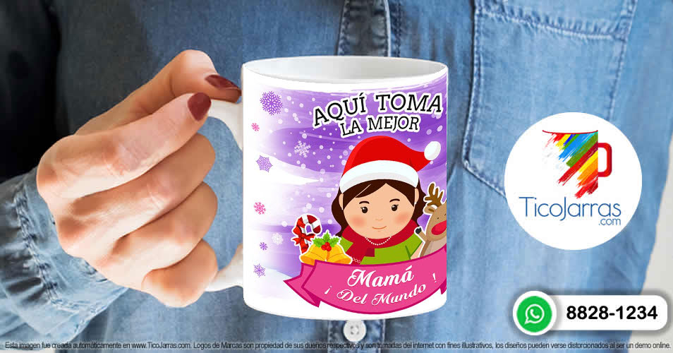 Tazas Personalizadas en Costa Rica Aquí Toma - Mamá