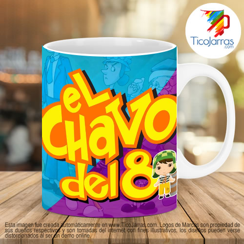 Diseños Personalizadas Doña Clotilde, Taza del Chavo del 8