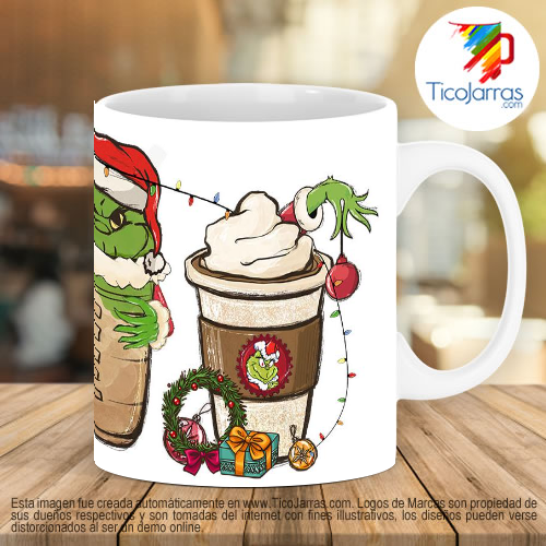 Diseños Personalizadas Grinch Navidad