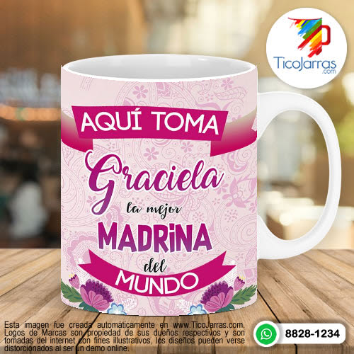 Diseños Personalizadas Aquí Toma la Mejor Madrina