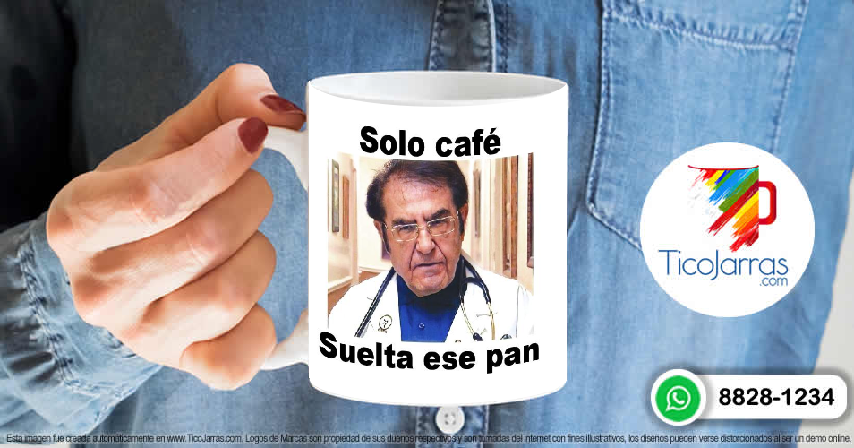 Artículos Personalizados Solo café, suelta ese pan