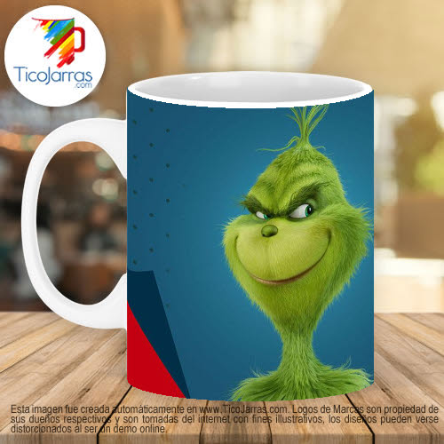 Jarras Personalizadas No se te ocurra tomar mi Taza El Grinch