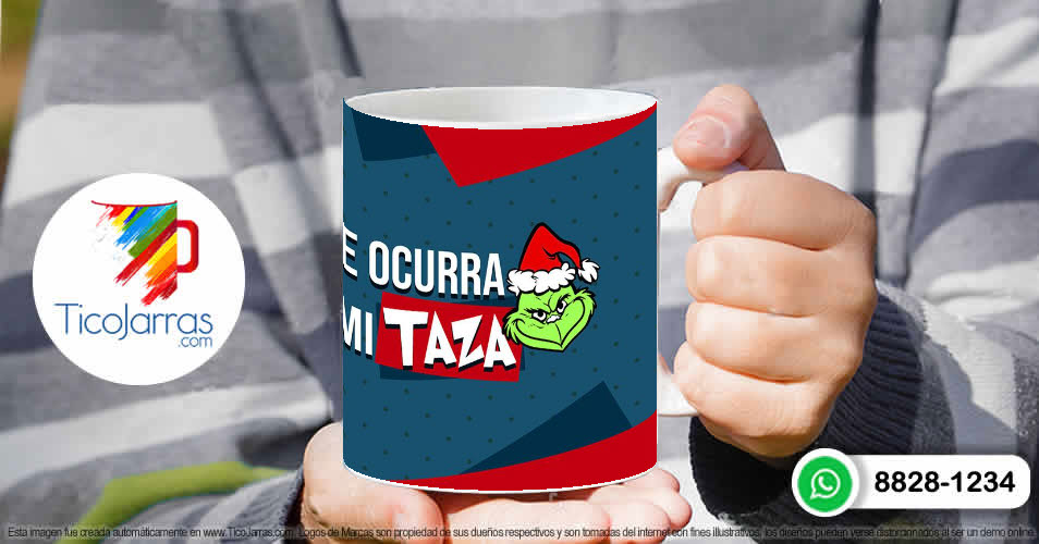 Tazas Personalizadas en Costa Rica No se te ocurra tomar mi Taza El Grinch