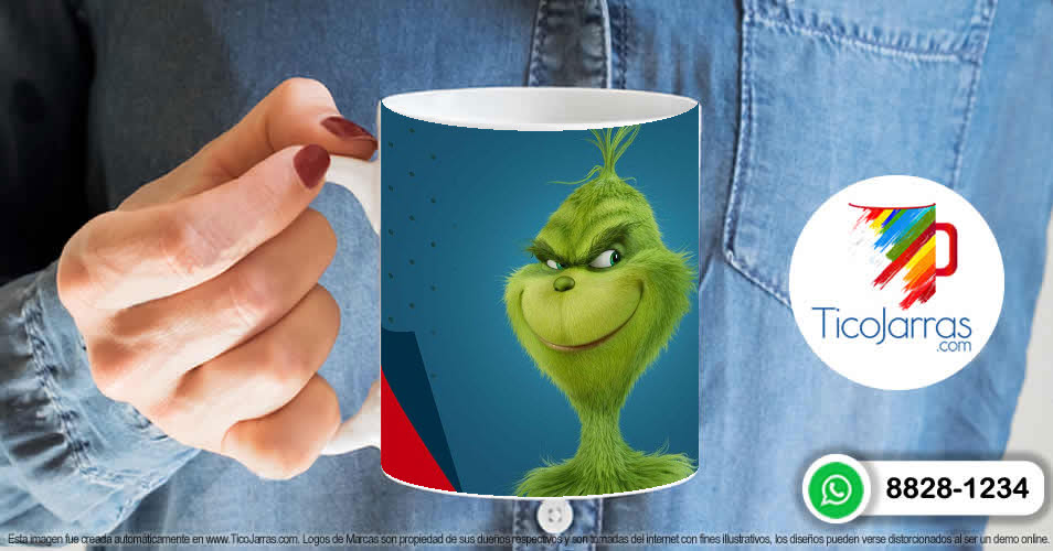 Artículos Personalizados No se te ocurra tomar mi Taza El Grinch