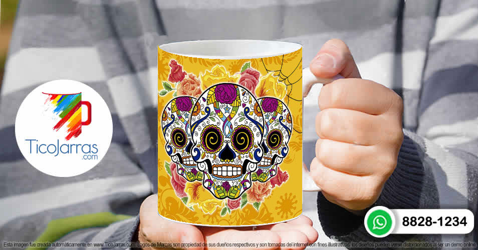 Tazas Personalizadas en Costa Rica los muertos al cajón y los vivos al fiestón