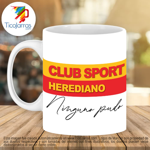 Jarras Personalizadas Taza Herediano Ninguno pudo con el