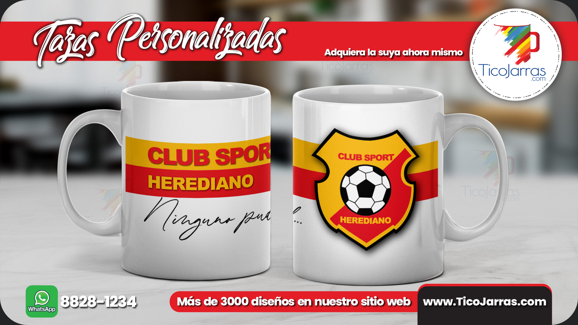 Tazas Personalizadas Taza Herediano Ninguno pudo con el