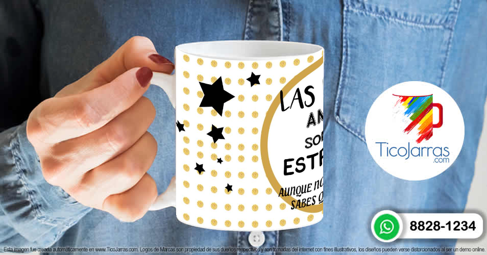 Artículos Personalizados Las buenas amigas son como las estrellas