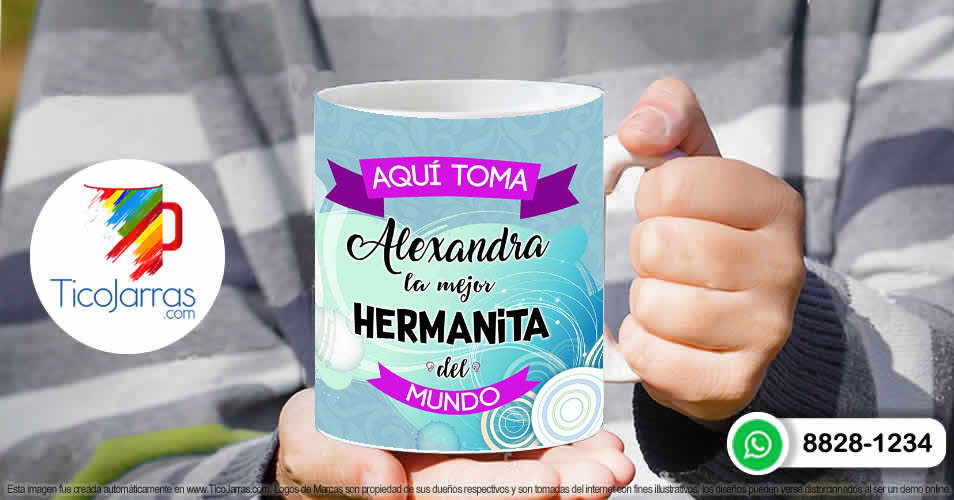 Tazas Personalizadas en Costa Rica Aquí Toma la Mejor Hermanita