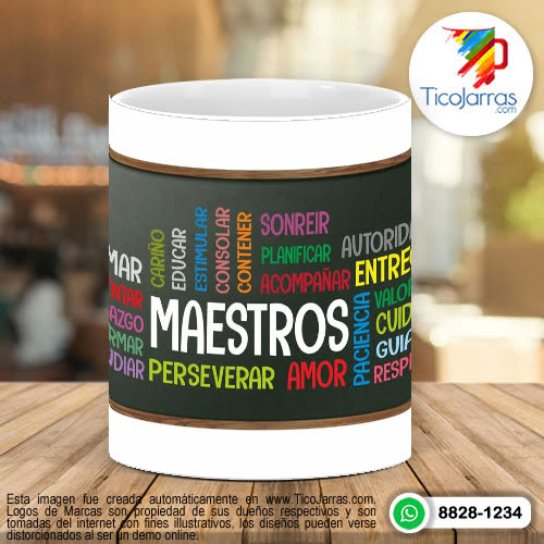 Tazas Personalizadas Maestros