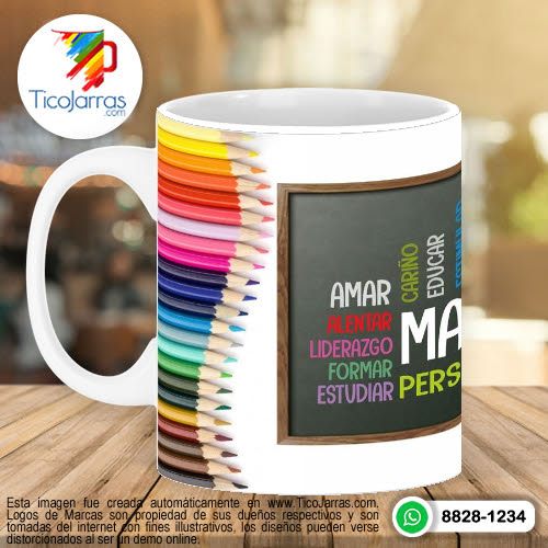 Jarras Personalizadas Maestros