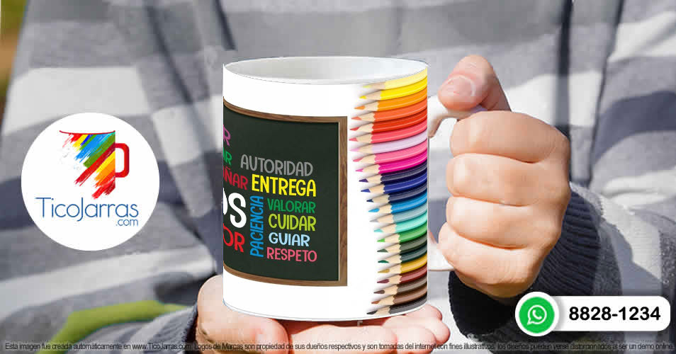 Tazas Personalizadas en Costa Rica Maestros