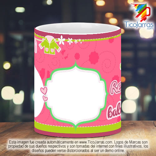 Tazas Personalizadas Recuerdo de mi Baby Shower