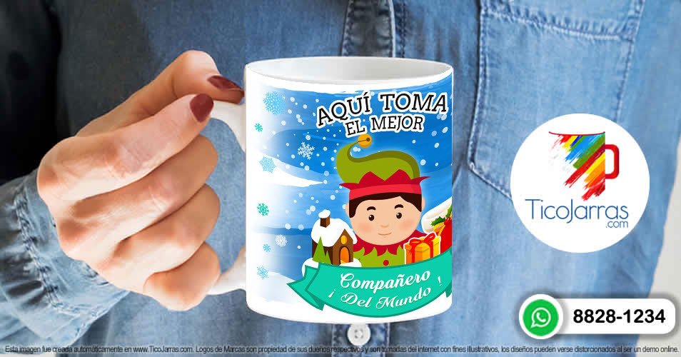 Tazas Personalizadas en Costa Rica Aquí Toma - Compañero