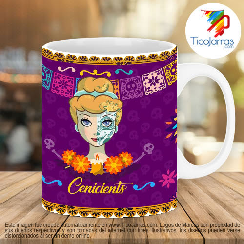 Tazas Personalizadas en Costa Rica Cenicienta