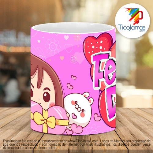 Tazas Personalizadas Feliz Día