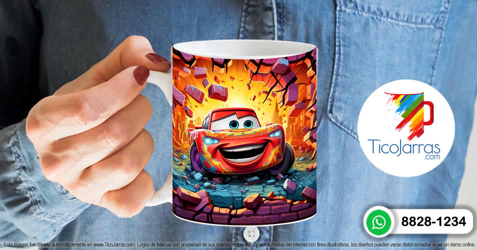 Artículos Personalizados Cars 3D