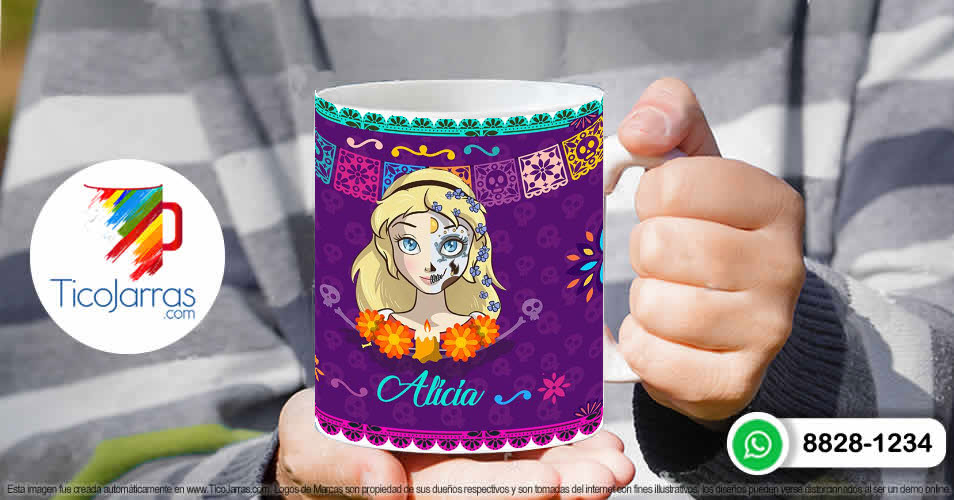 Tazas Personalizadas en Costa Rica Alicia