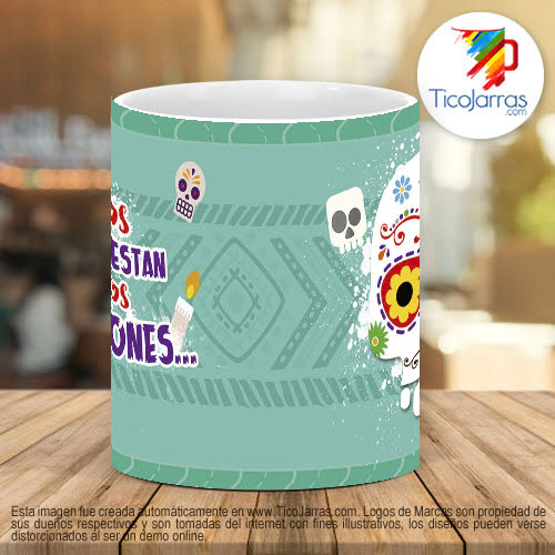 Tazas Personalizadas De muertos y tragones están llenos los pantalones