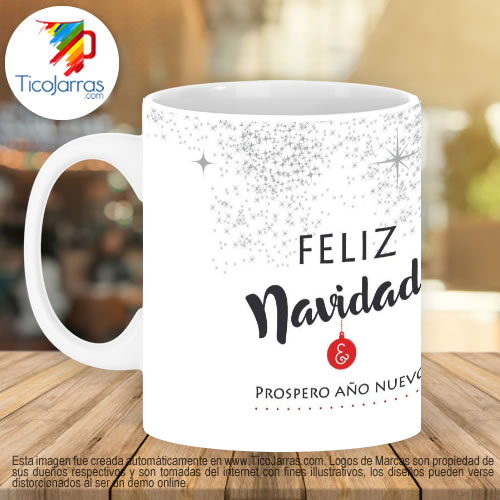 Jarras Personalizadas Navidad 