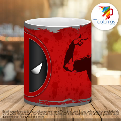 Tazas Personalizadas Deadpool