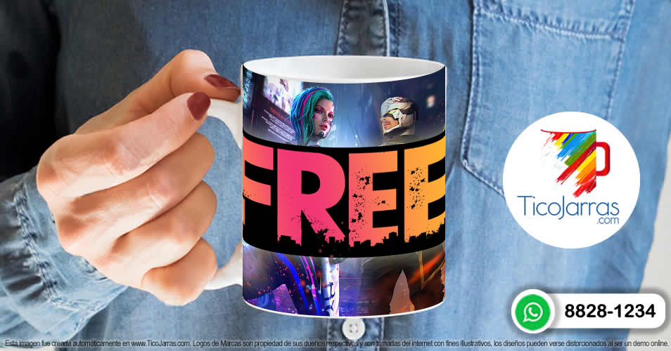 Artículos Personalizados FREE FIRE Nife