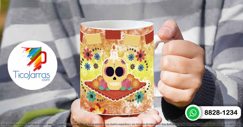 Tazas Personalizadas en Costa Rica A mi no me asustan con el petate del Muerto