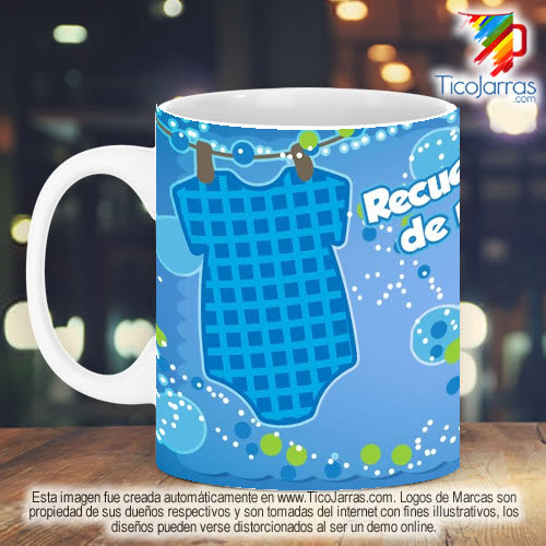 Tazas Personalizadas en Costa Rica Recuerdo Baby Shower 