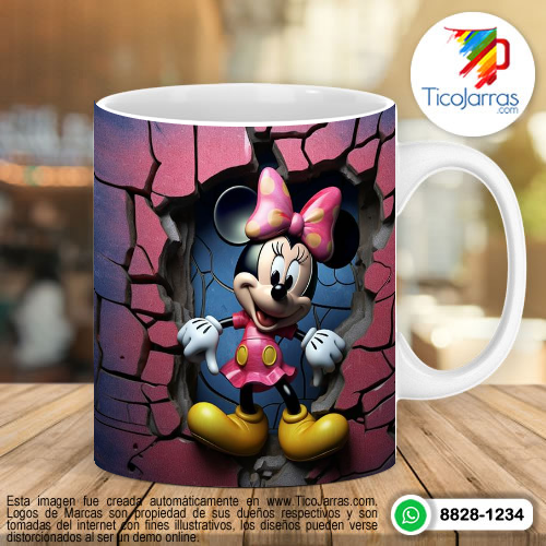 Diseños Personalizadas Mini Mouse