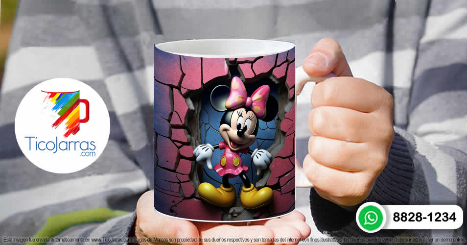 Tazas Personalizadas en Costa Rica Mini Mouse