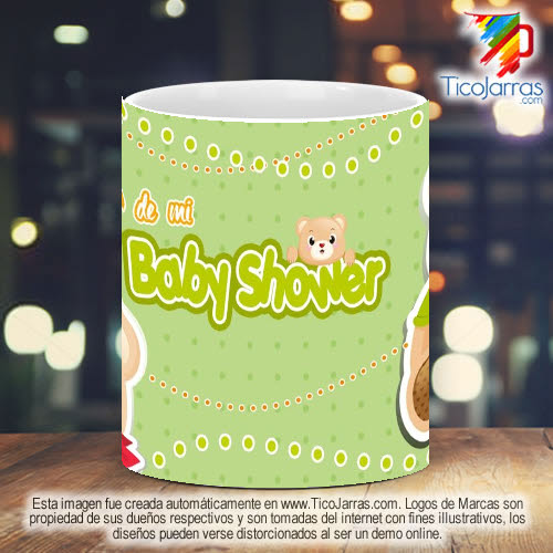 Tazas Personalizadas Recuerdo Baby Shower 