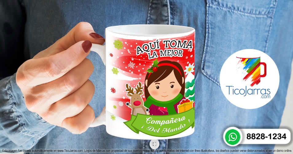 Tazas Personalizadas en Costa Rica Aquí Toma - Compañera