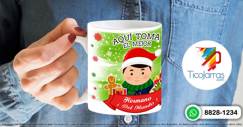 Tazas Personalizadas en Costa Rica Aquí Toma - Hermano