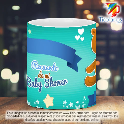 Tazas Personalizadas Baby Shower - Es un niño