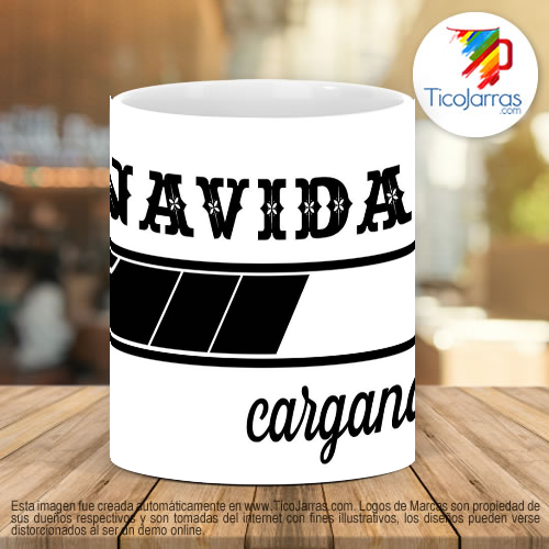 Tazas Personalizadas en Costa Rica Navidad Cargando