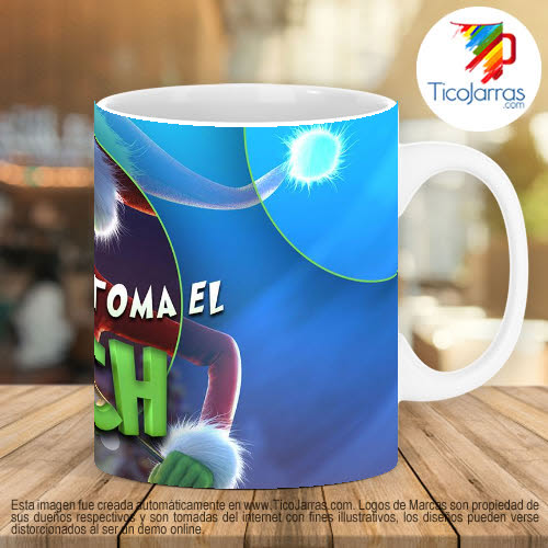 Diseños Personalizadas En esta taza toma el Grinch