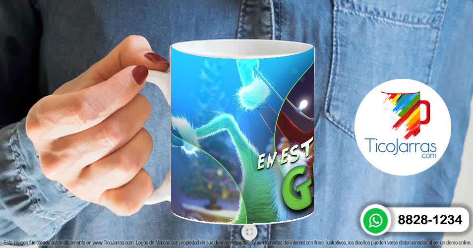 Artículos Personalizados En esta taza toma el Grinch