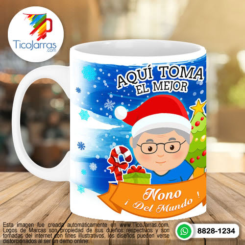 Tazas Personalizadas en Costa Rica Aquí Toma - Abuelito