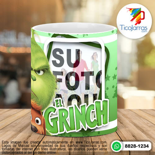 Tazas Personalizadas en Costa Rica El Grinch