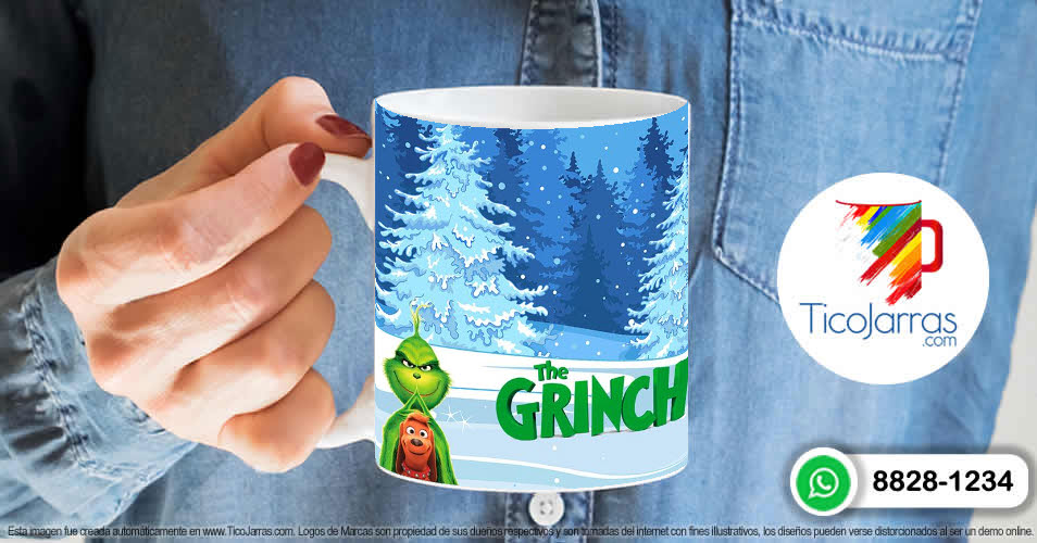 Tazas Personalizadas en Costa Rica El Grinch