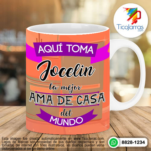 Tazas Personalizadas en Costa Rica Aquí Toma la Mejor Ama de Casa