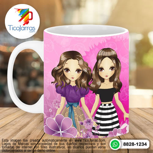 Jarras Personalizadas Hermanas