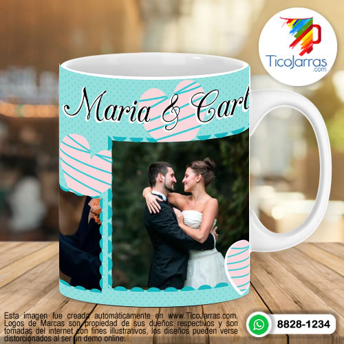 Diseños Personalizadas Recuerdo de Boda personalizado