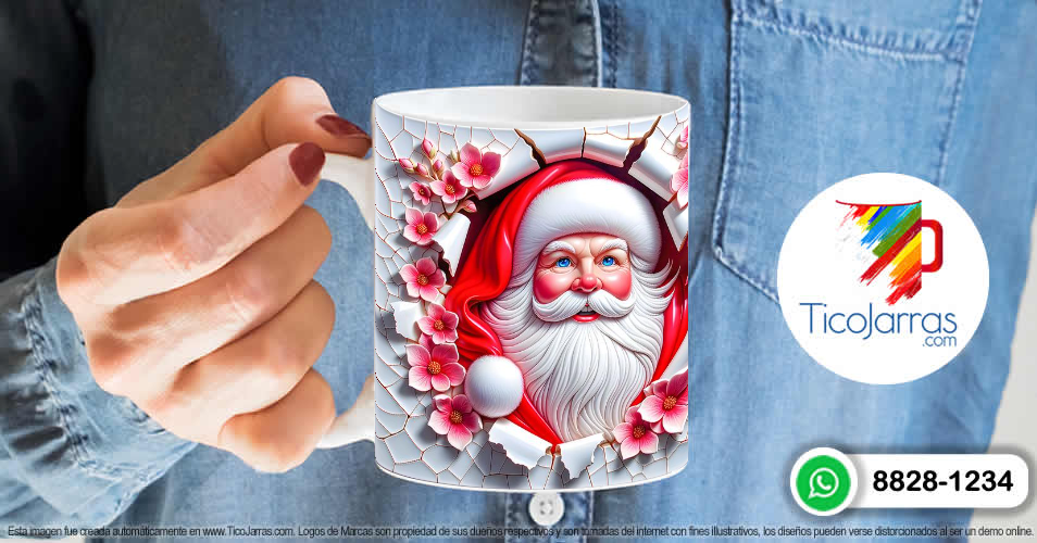 Artículos Personalizados Santa 3D