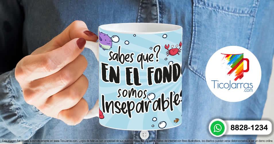 Artículos Personalizados Sabes que en el fondo somo inseparables