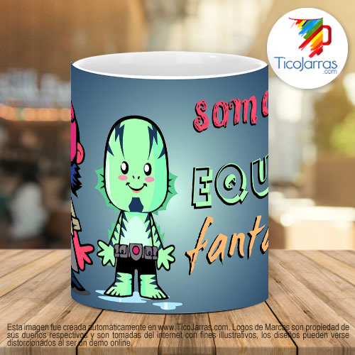 Tazas Personalizadas Somos un equipo fantastico